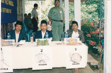 Pemilihan Kepala Dusun Petung Desa Manggis